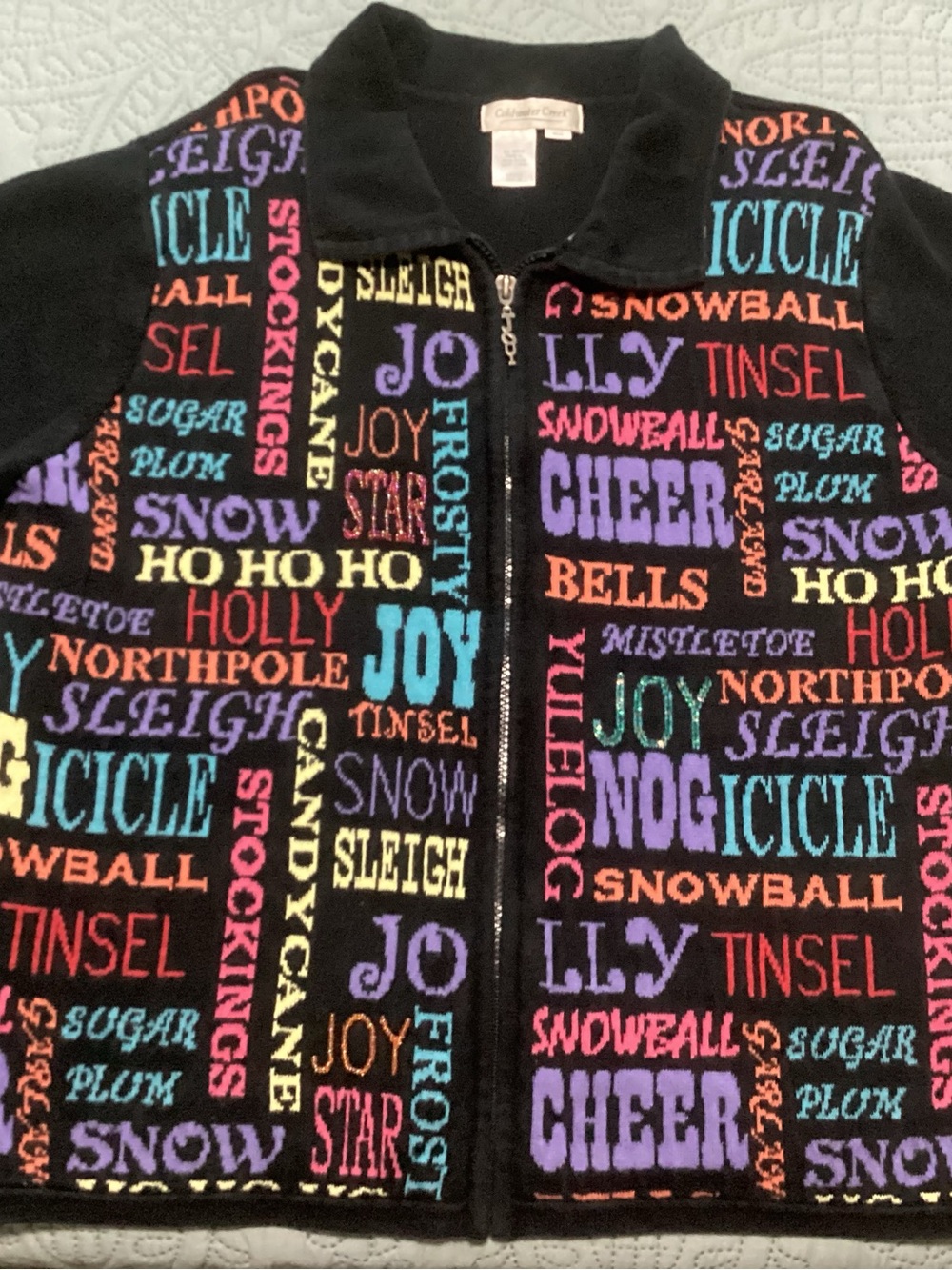 Coldwater Creek Holiday Sweater XL